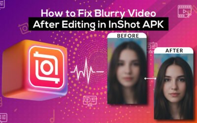 How to Fix Blurry Video After Editing in InShot APK.